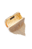 Women's Gold Stone Portfolio Bag | Derimod