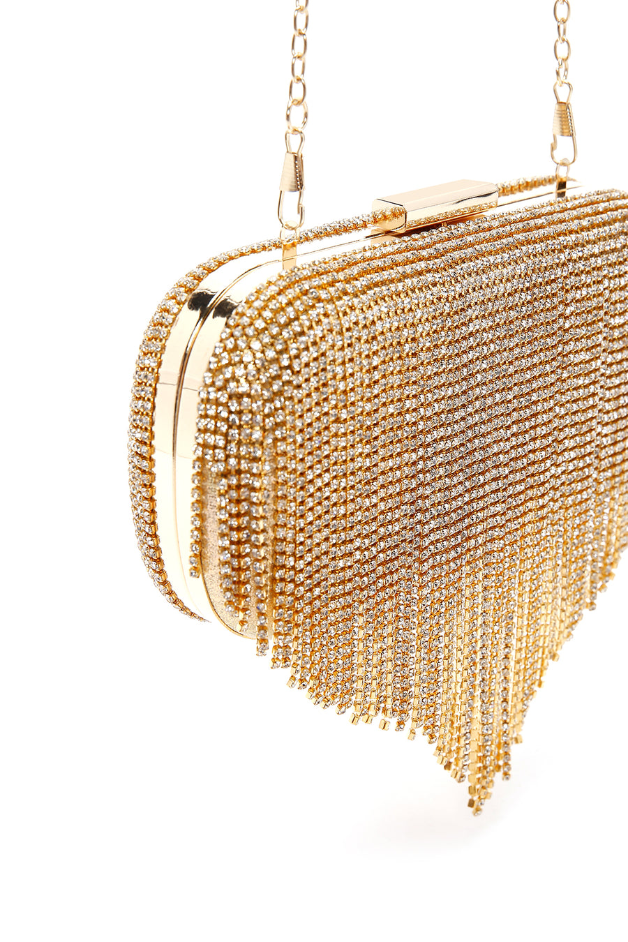 Women's Gold Stone Portfolio Bag