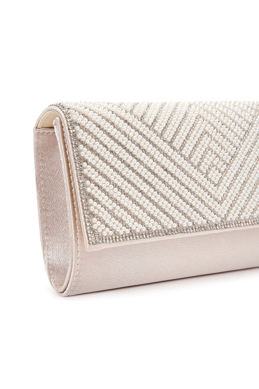 Women's Beige Stone Portfolio Bag