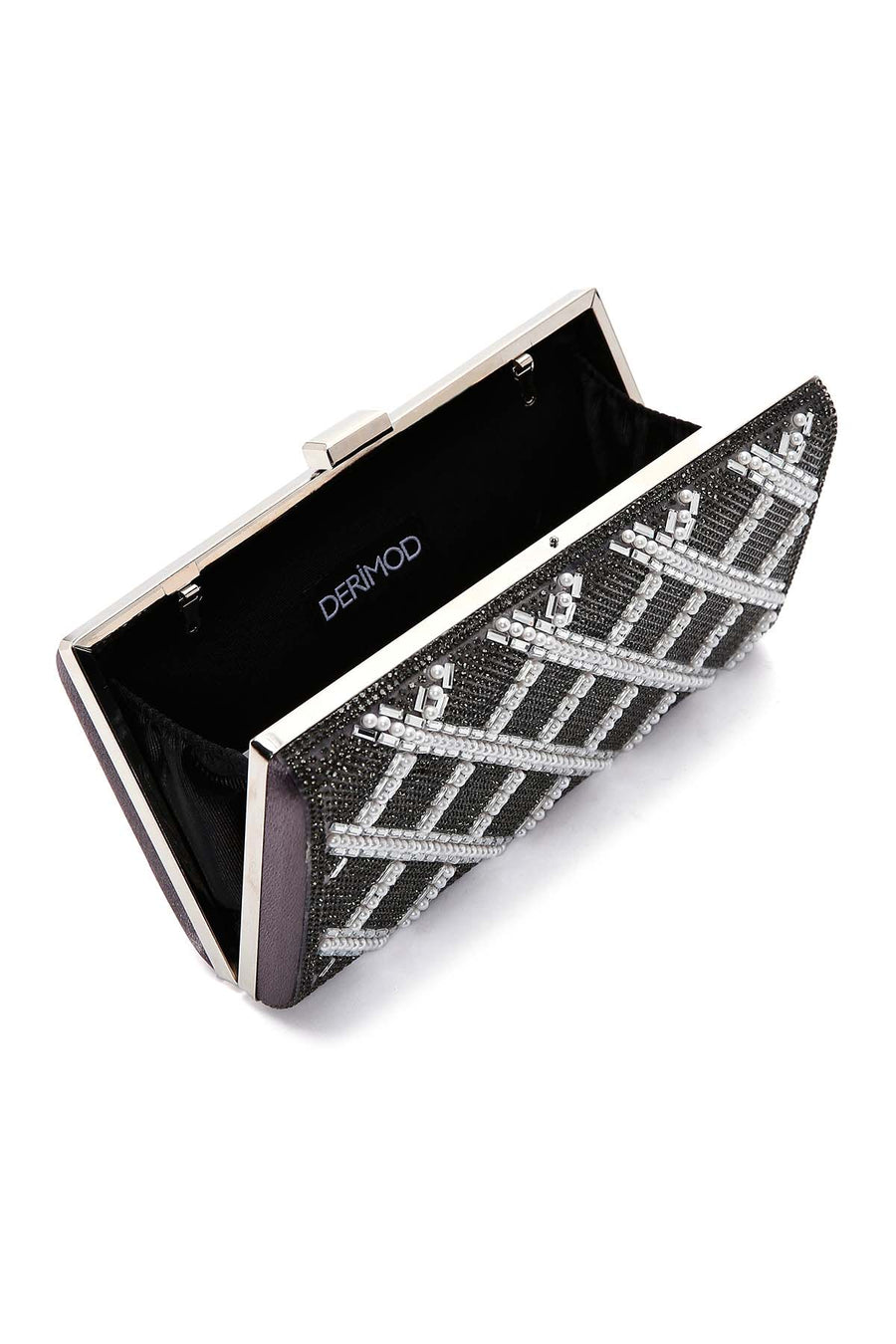 Women's Black Stone Portfolio Bag