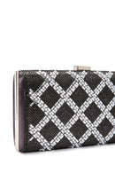 Women's Black Stone Portfolio Bag | Derimod