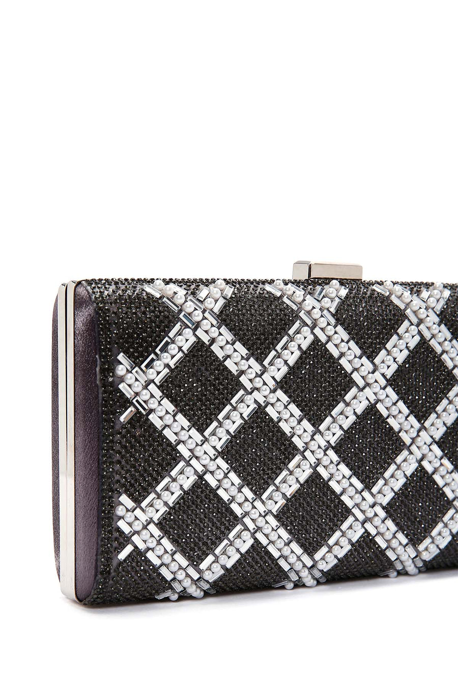 Women's Black Stone Portfolio Bag