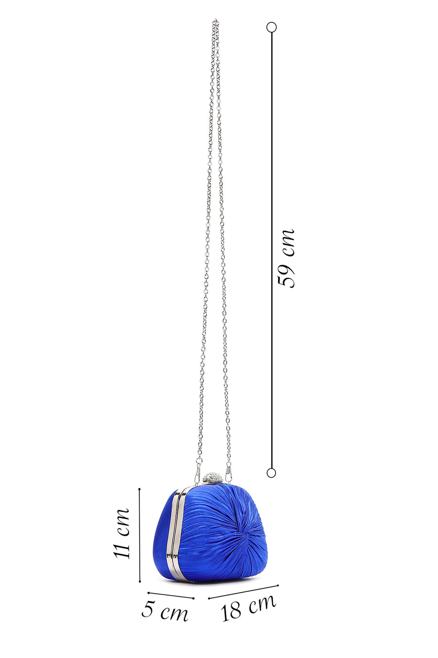 Women's Blue Portfolio Bag