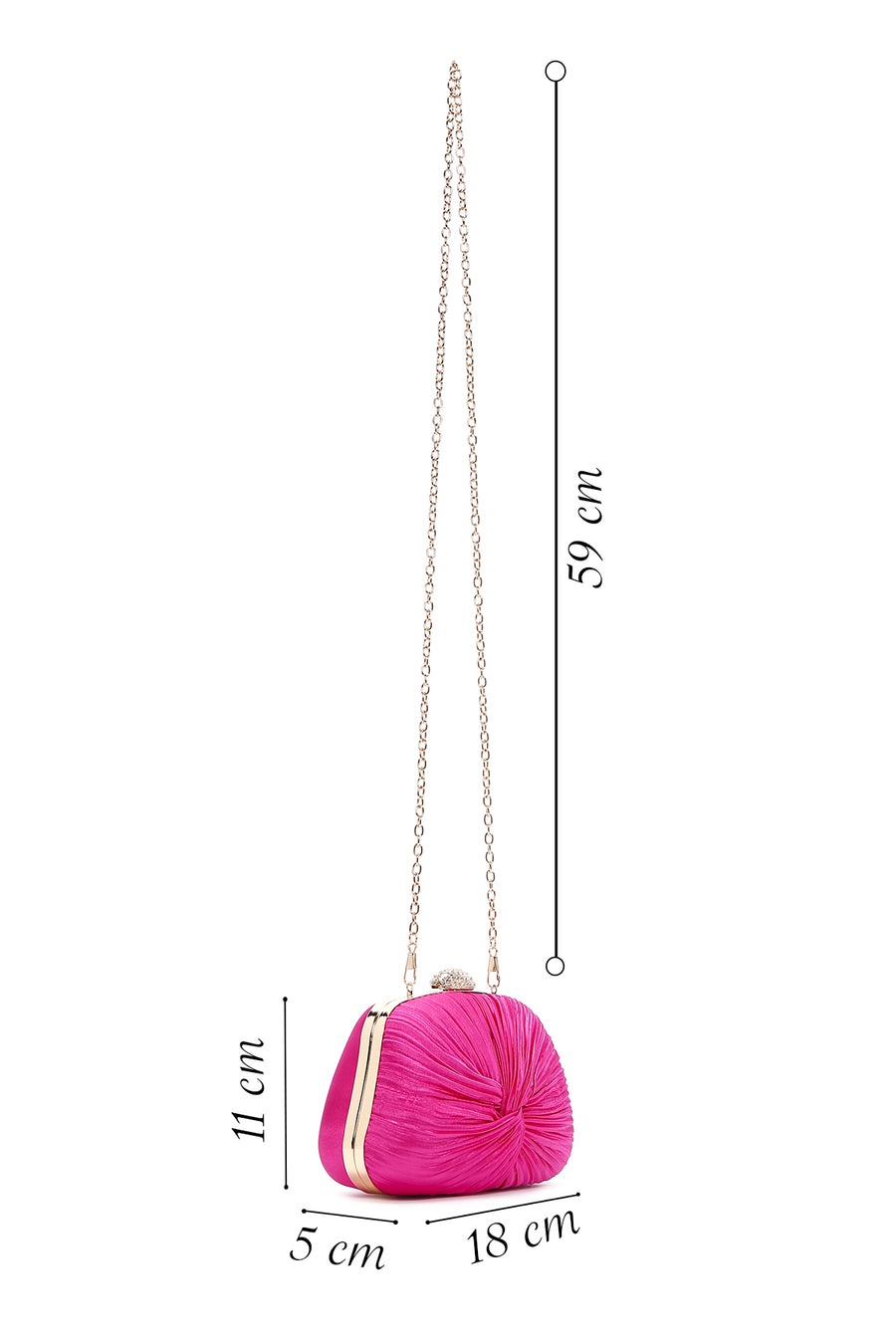Women's Pink Clutch Bag