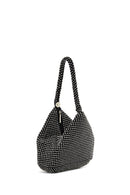 Women's Black Stone Handbag | Derimod