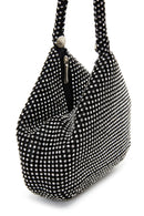 Women's Black Stone Handbag | Derimod