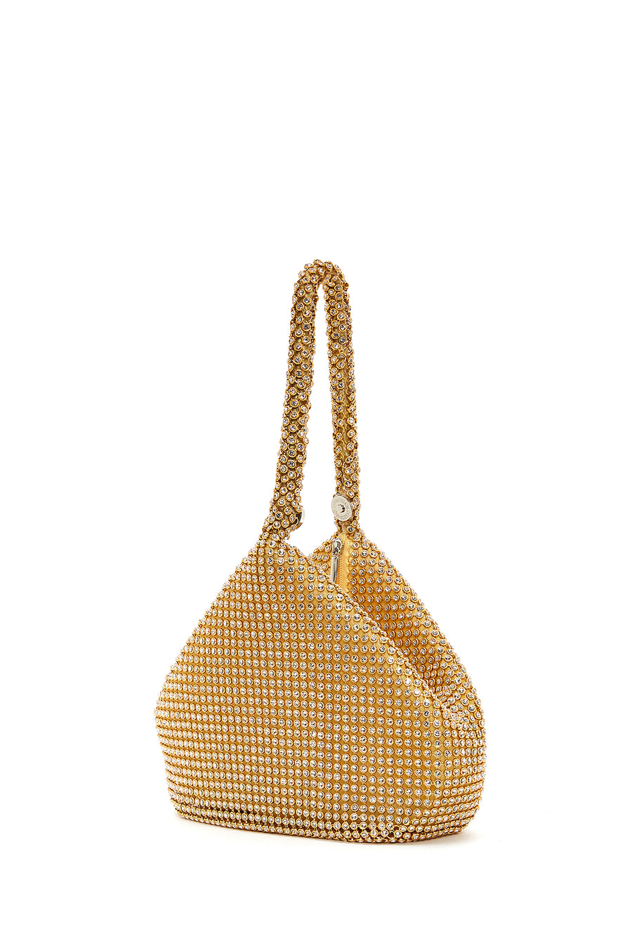 Women's Gold Stone Handbag