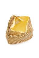 Women's Gold Stone Handbag | Derimod
