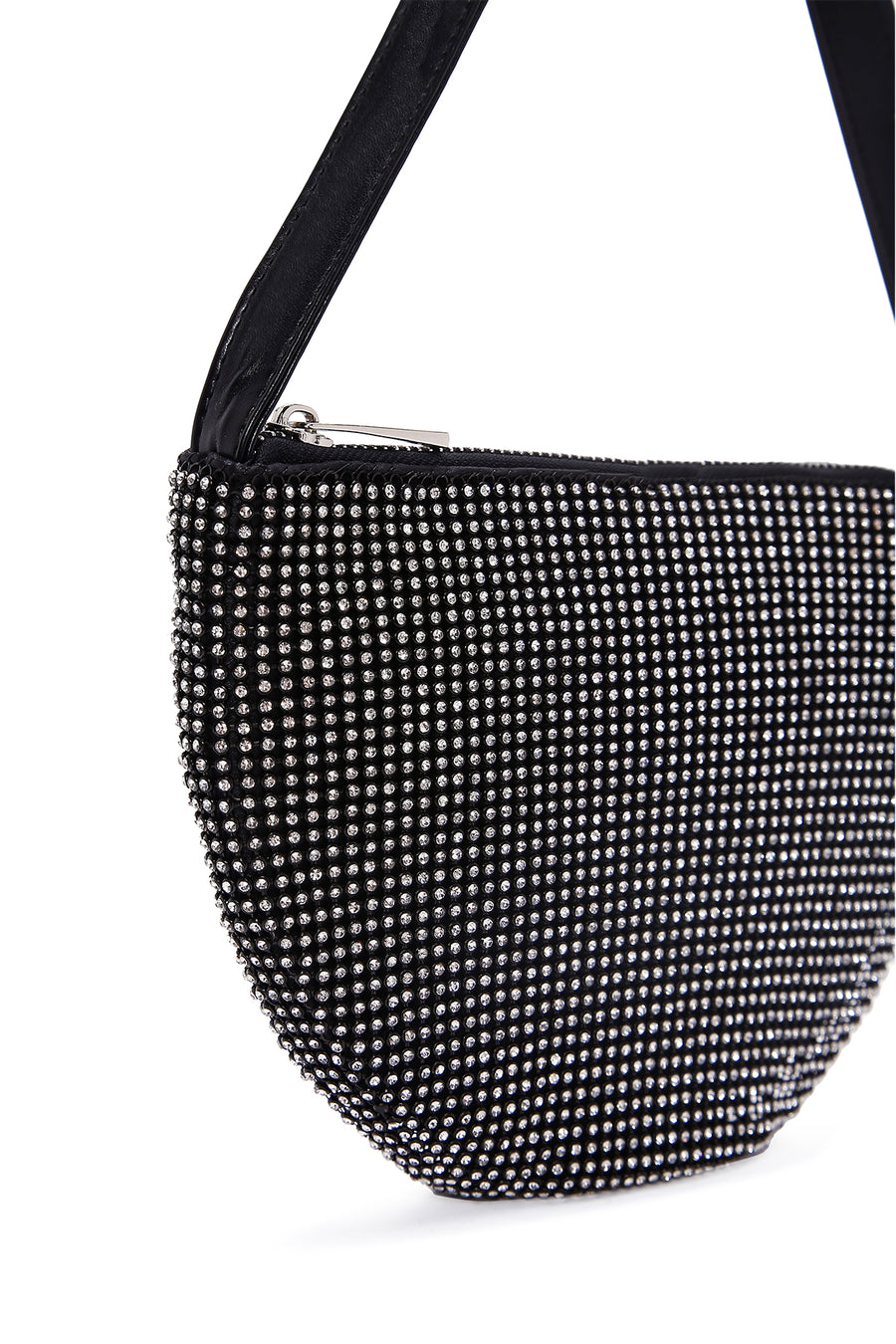 Women's Black Stone Handbag