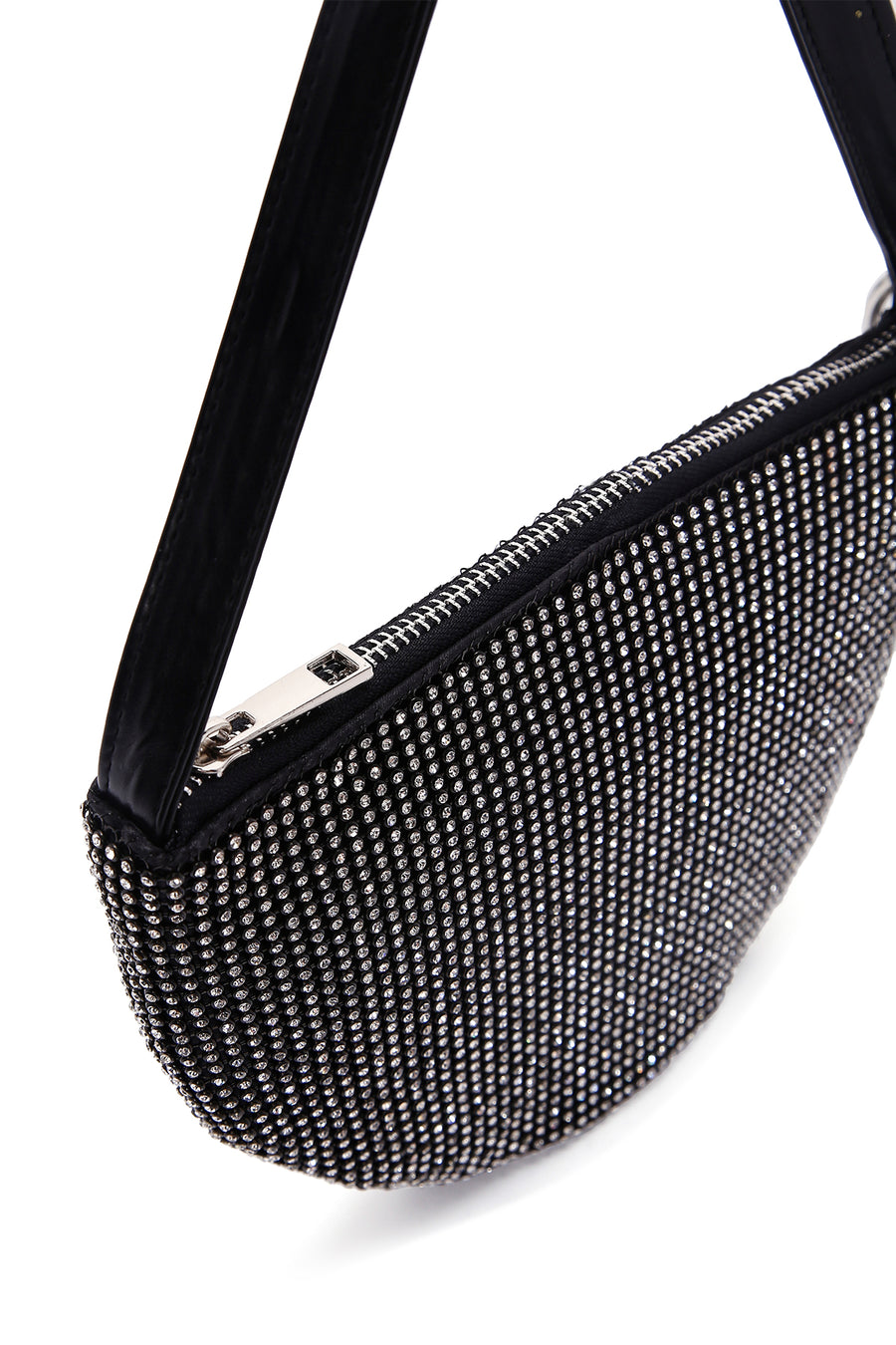 Women's Black Stone Handbag