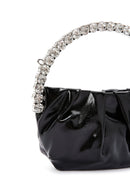 Women's Black Stone Handbag | Derimod