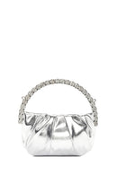 Women's Silver Stone Handbag | Derimod