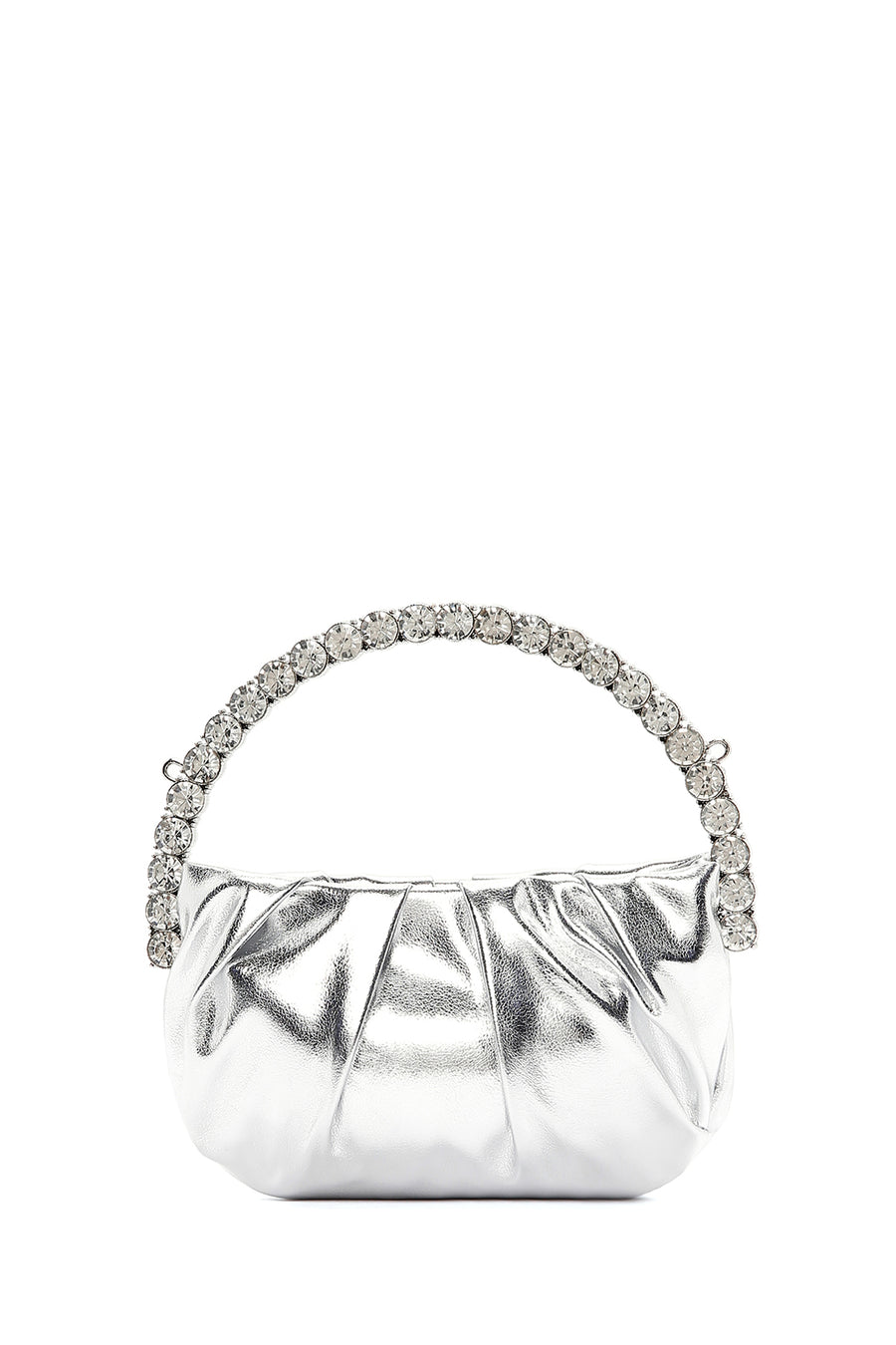Women's Silver Stone Handbag