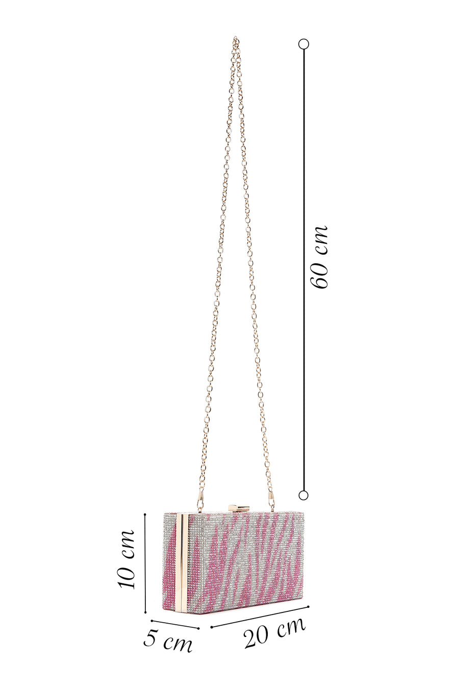 Women's Pink Stone Handbag