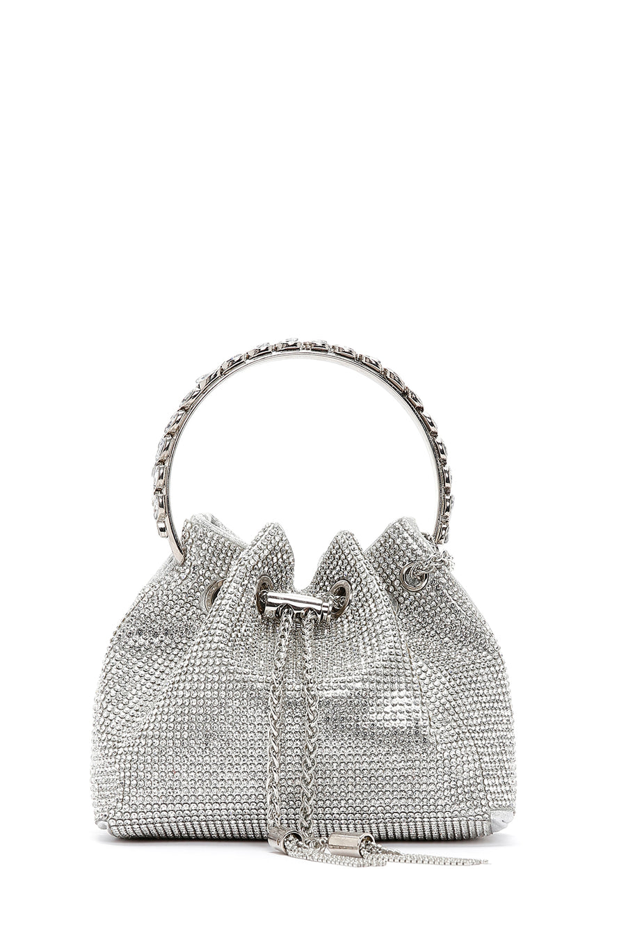 Women's Silver Stone Handbag