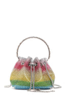 Women's Multicolored Stone Handbag | Derimod