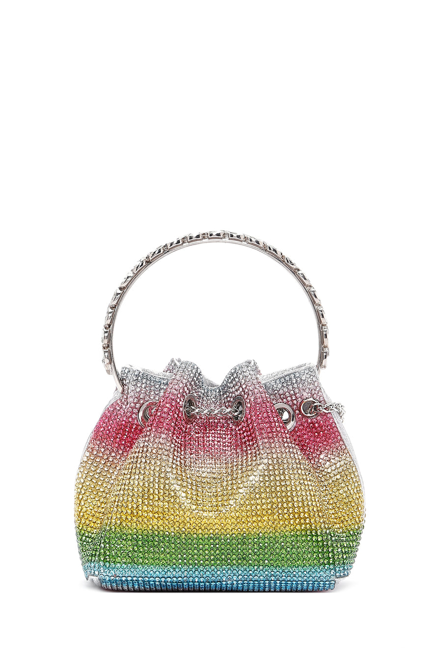 Women's Multicolored Stone Handbag