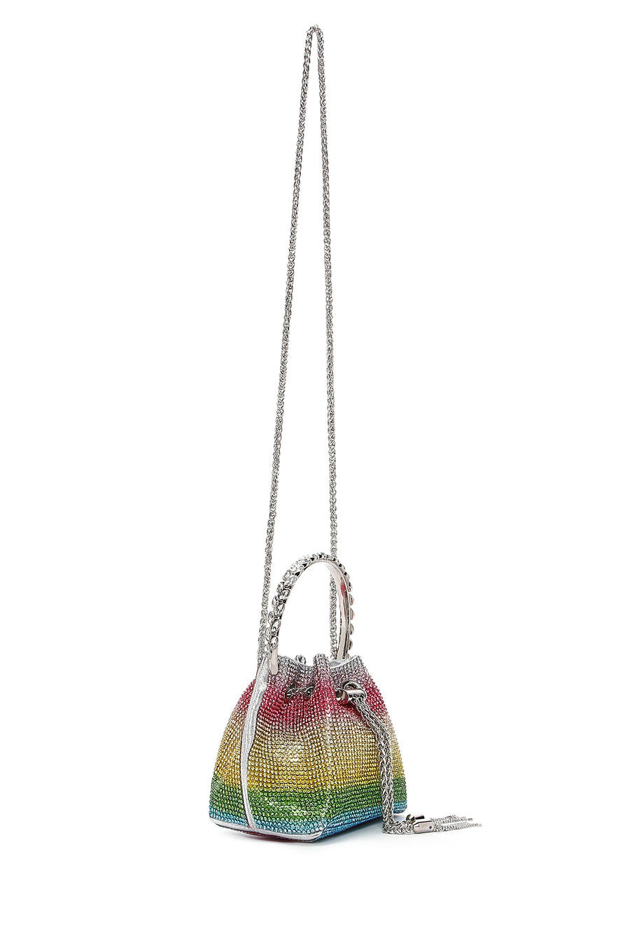 Women's Multicolored Stone Handbag