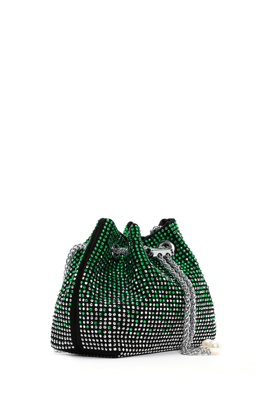 Women's Green Stone Handbag