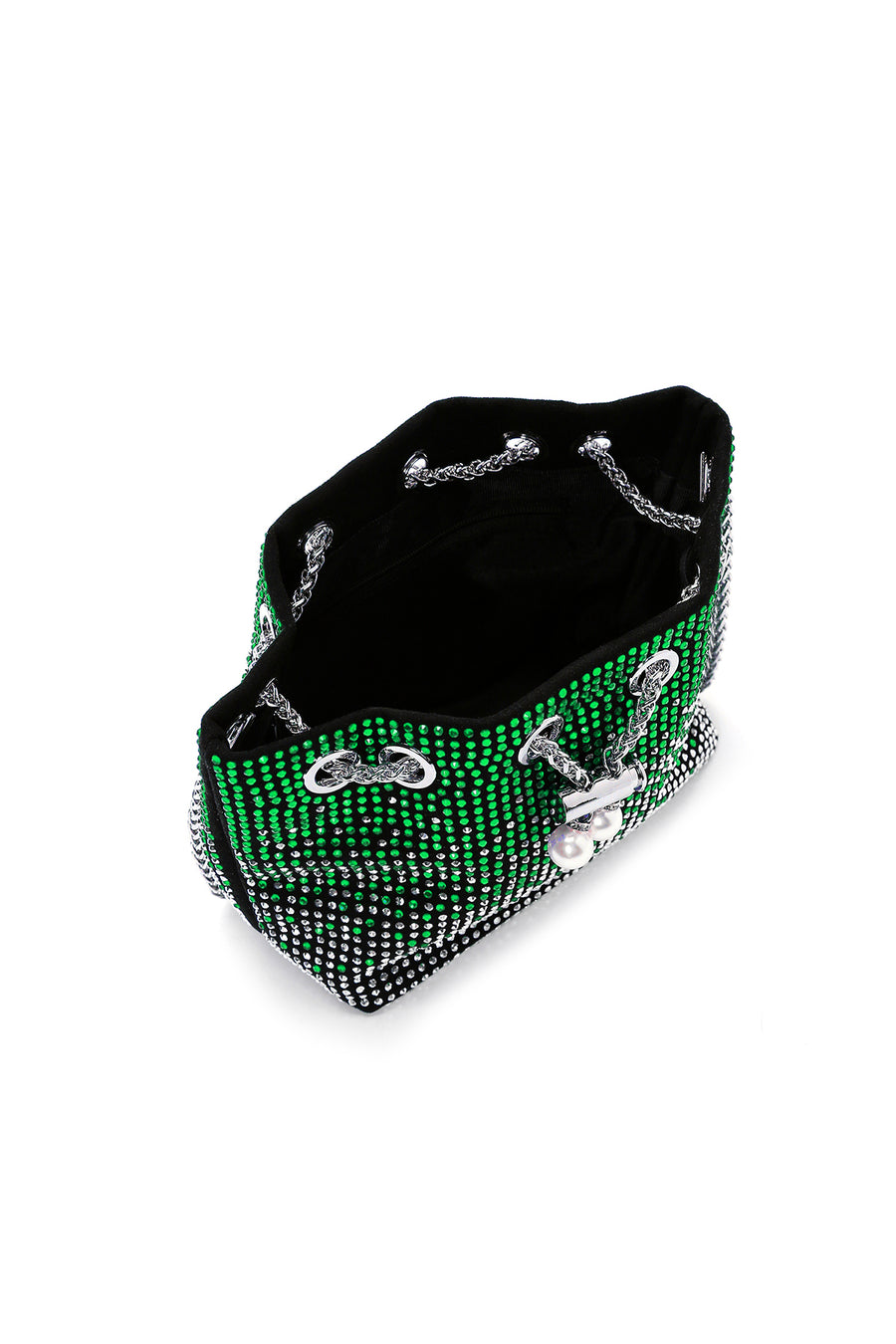 Women's Green Stone Handbag