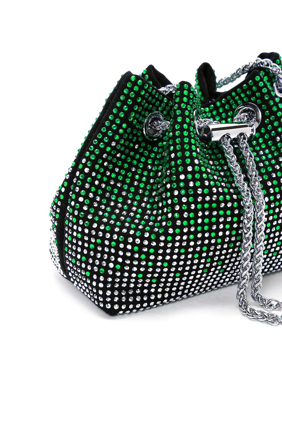 Women's Green Stone Handbag