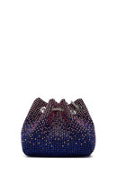 Women's Blue Stone Handbag | Derimod