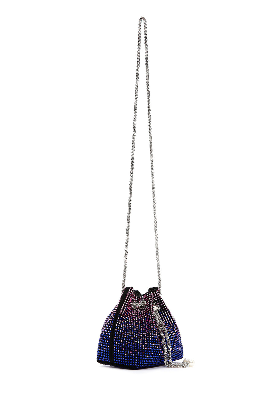 Women's Blue Stone Handbag
