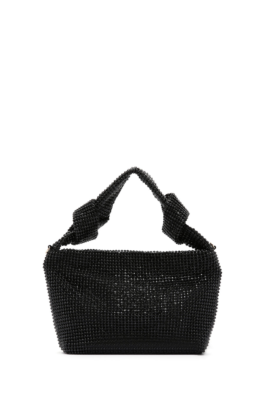 Women's Black Stone Handbag