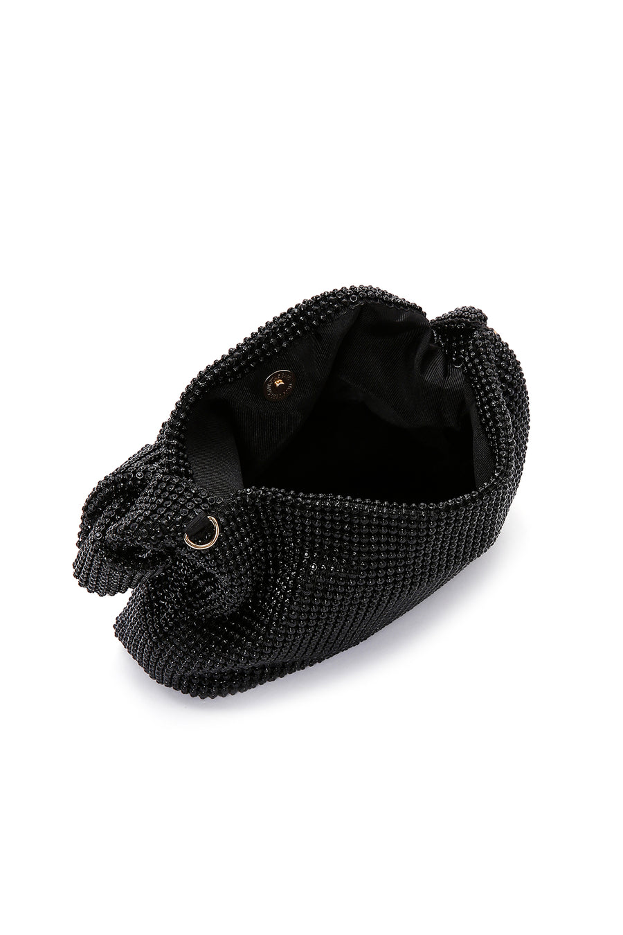 Women's Black Stone Handbag