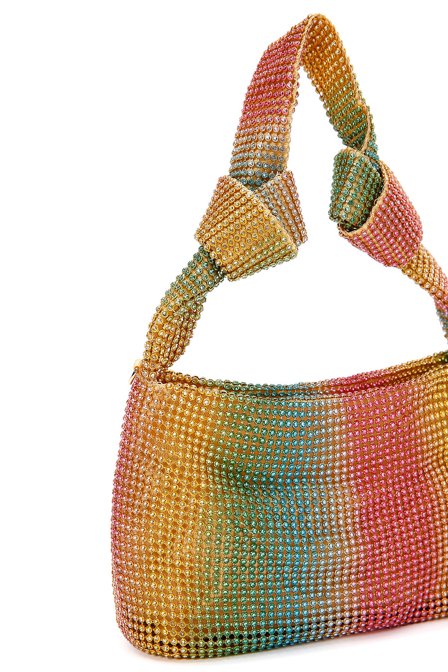 Women's Multicolored Stone Handbag