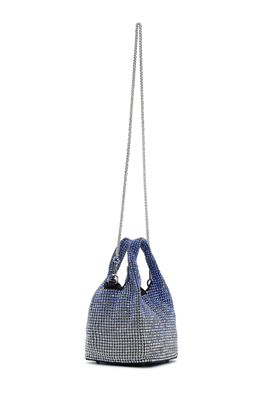 Women's Blue Stone Handbag