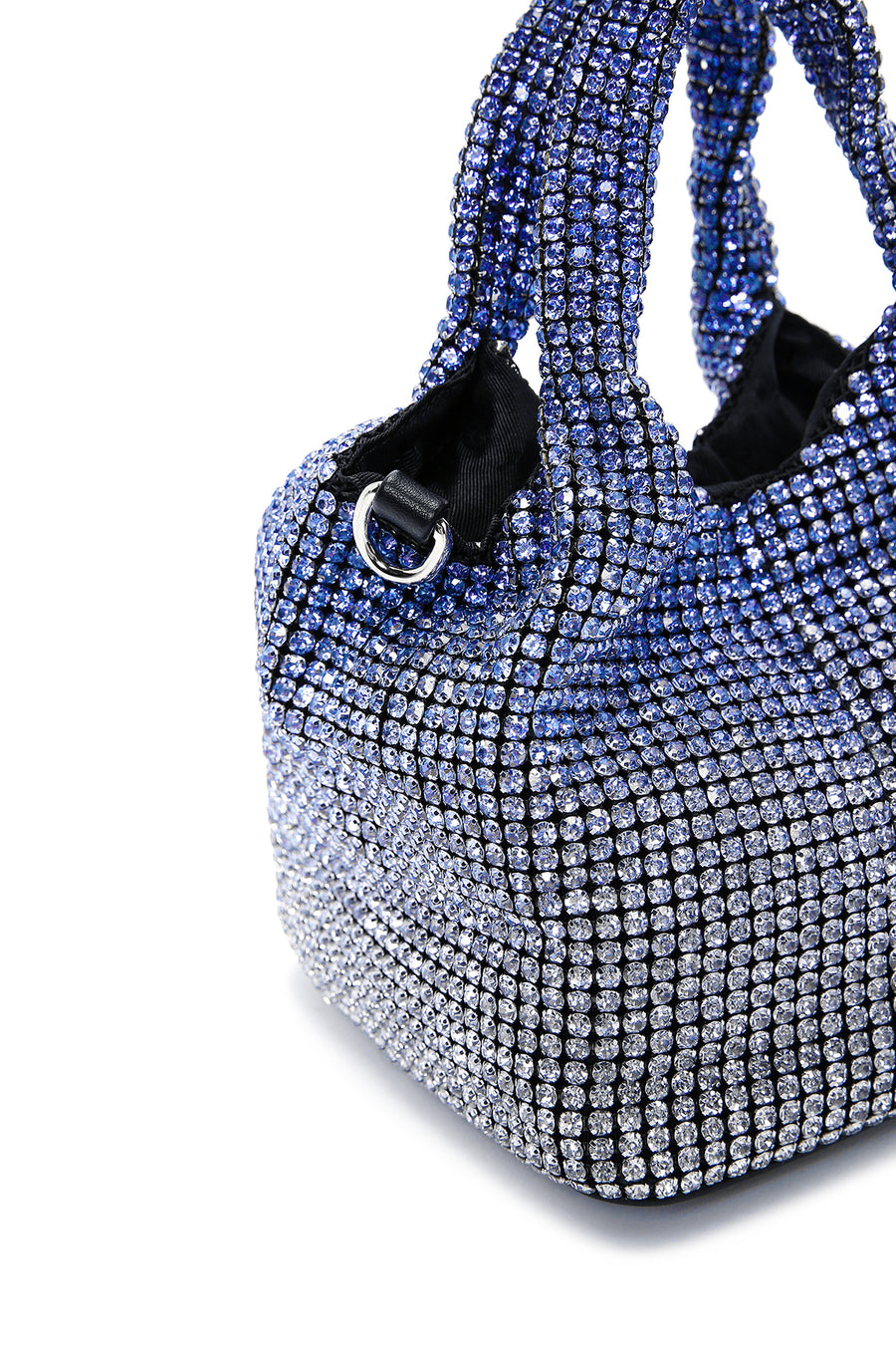 Women's Blue Stone Handbag
