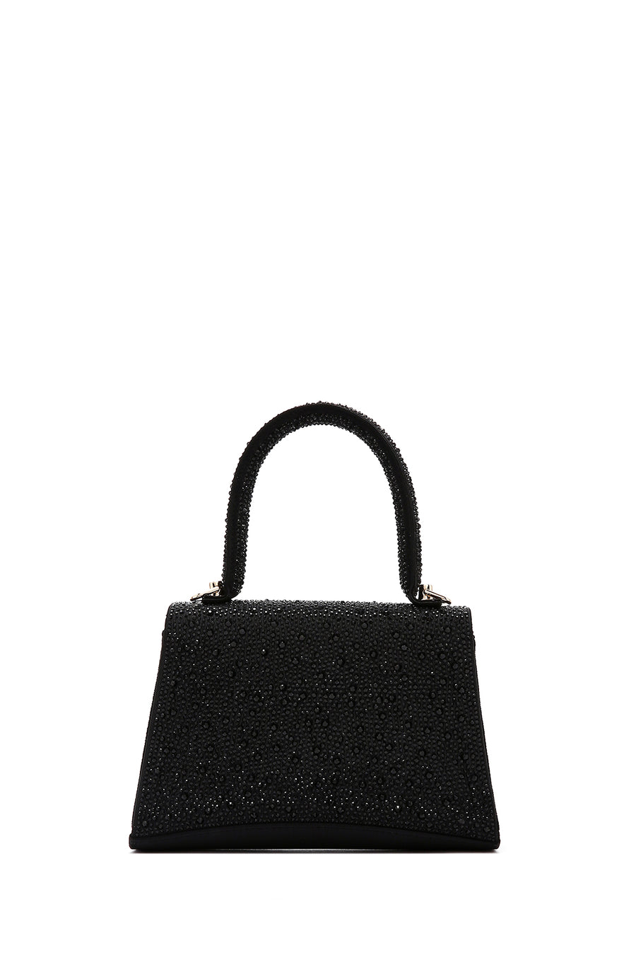 Women's Black Stone Handbag