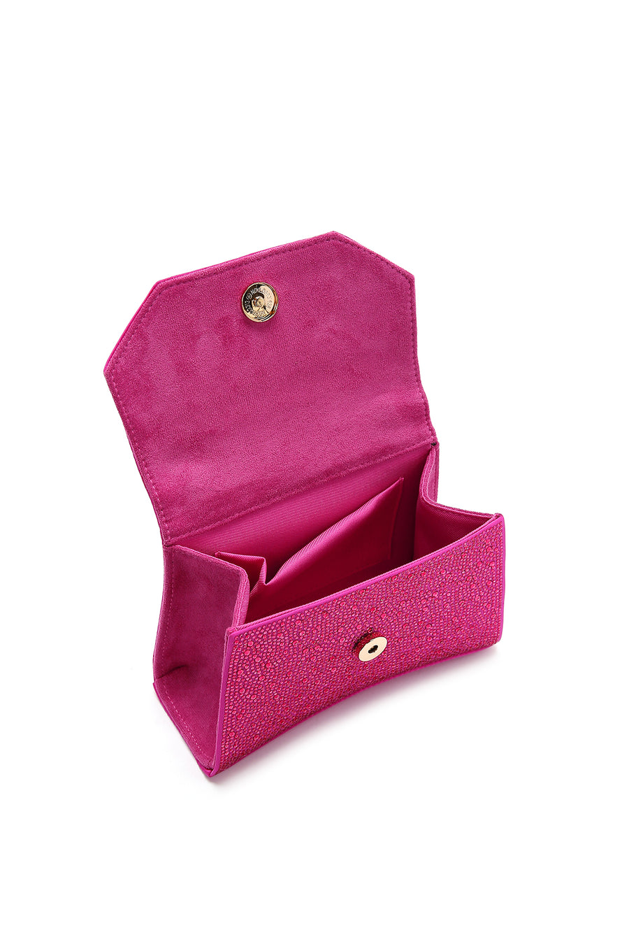 Women's Pink Stone Handbag