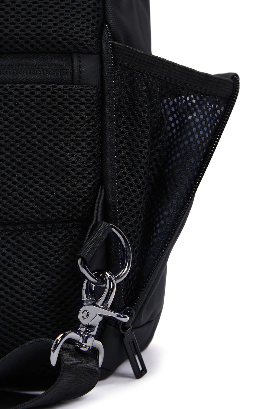 D-Pack Erkek Siyah Teknolojik Kumaş Çapraz Çanta