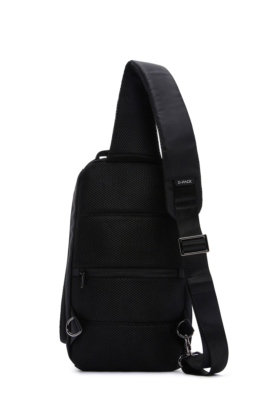 D-Pack Erkek Siyah Teknolojik Kumaş Çapraz Çanta