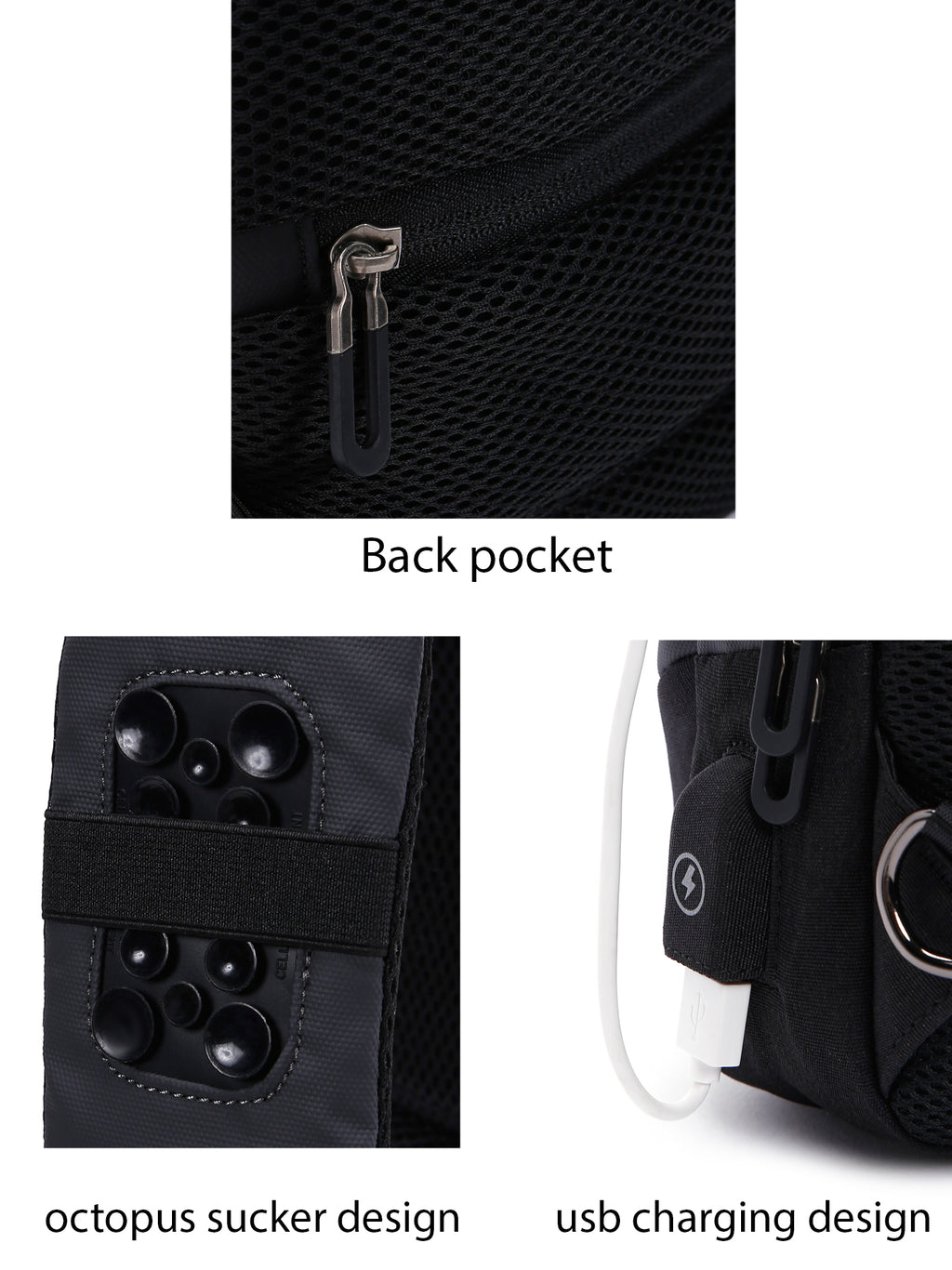 D-Pack Erkek Gri Teknolojik Kumaş Çapraz Çanta