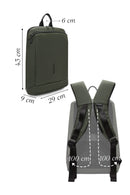 D-Pack Unisex Green Fabric Backpack | Derimod