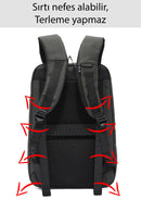 D-Pack Unisex Haki Teknolojik Hardcase Sırt Çantası | Derimod