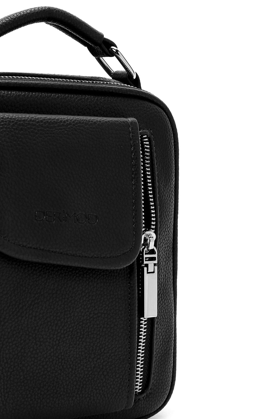 Men's Black Crossbody Bag