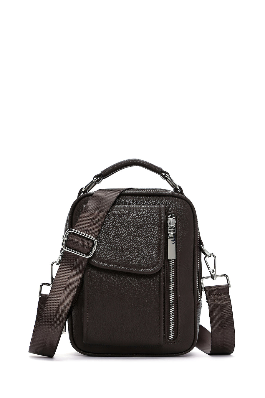 Men's Brown Crossbody Bag 23SBD3200FT | Derimod