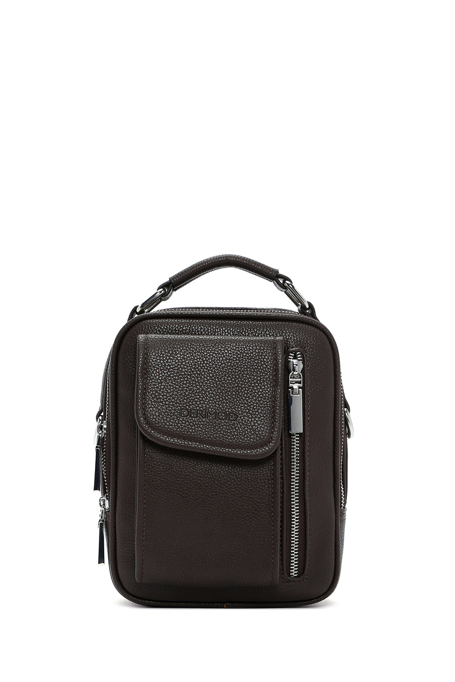 Men's Brown Crossbody Bag