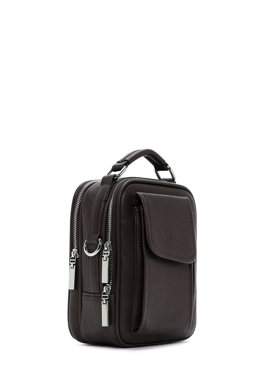 Men's Brown Crossbody Bag