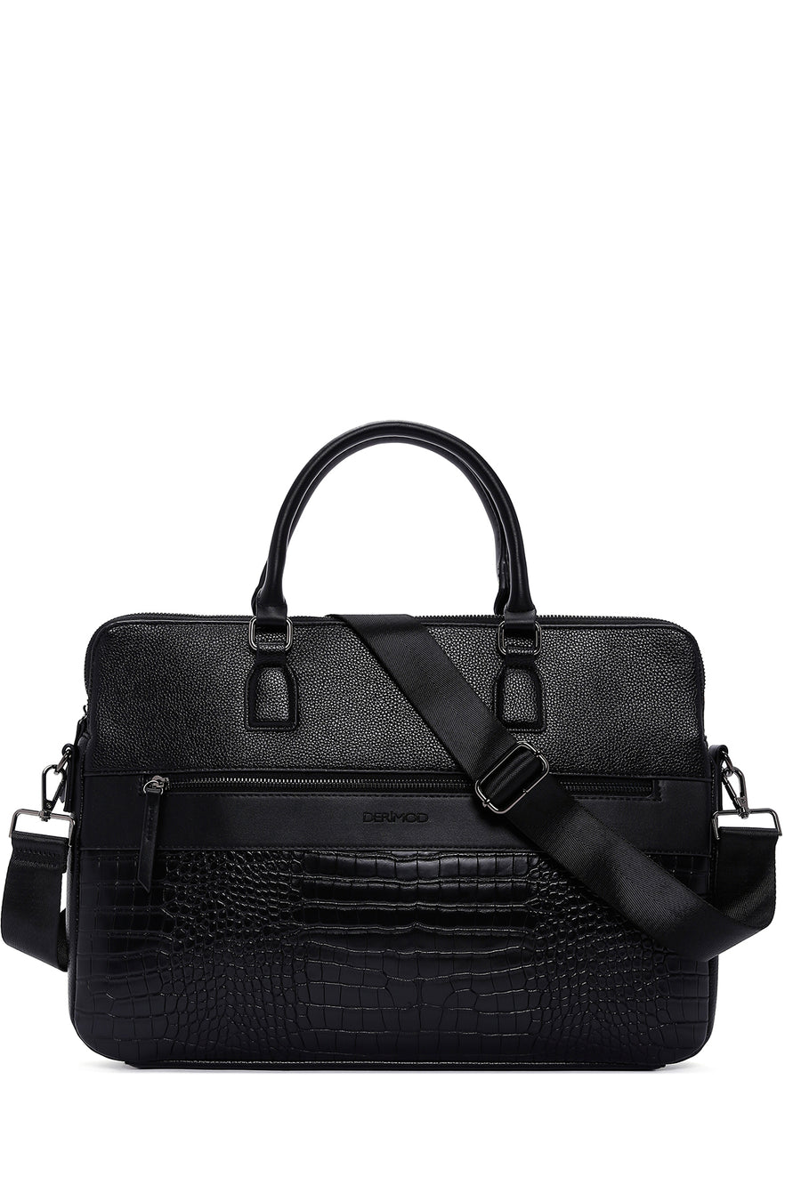 Men's Black Long Strap Briefcase 23SBD320214 | Derimod