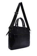Men's Black Long Strap Briefcase | Derimod