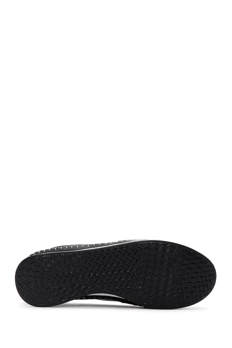 Women's Black Leather Comfort Loafer