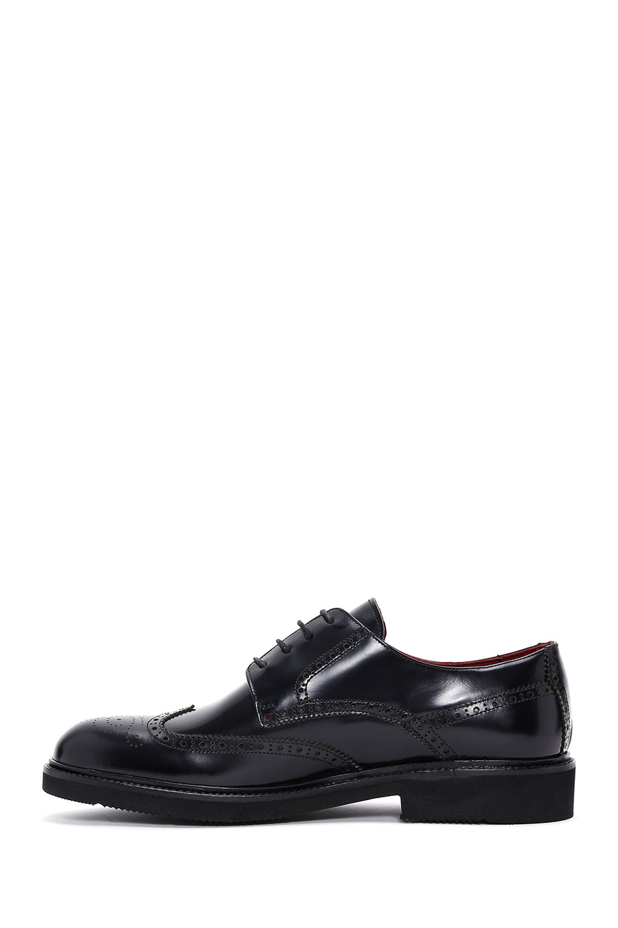 Men's Black Patent Leather Classic Shoes