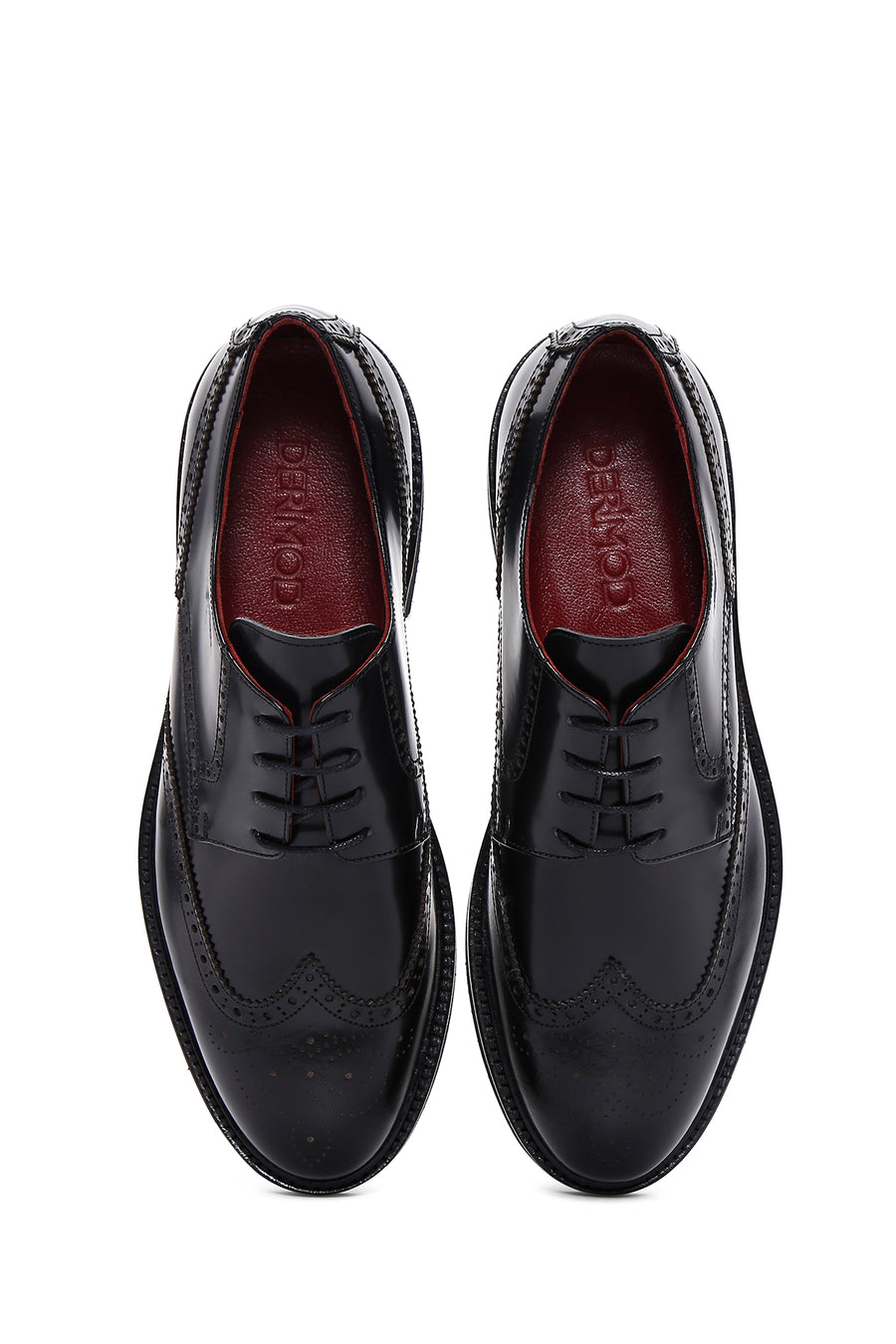 Men's Black Patent Leather Classic Shoes
