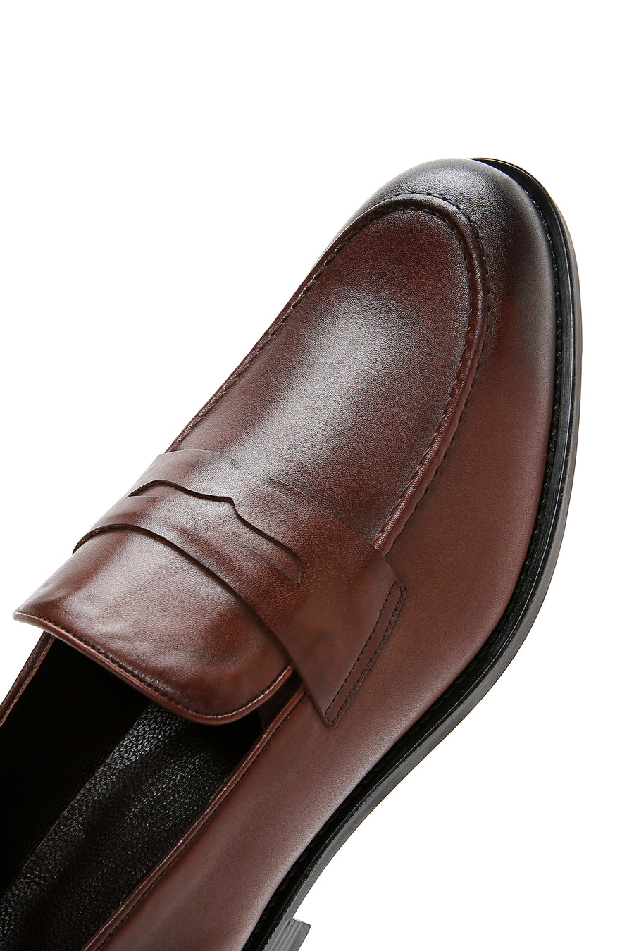 Men's Brown Plus Size Leather Classic Shoes