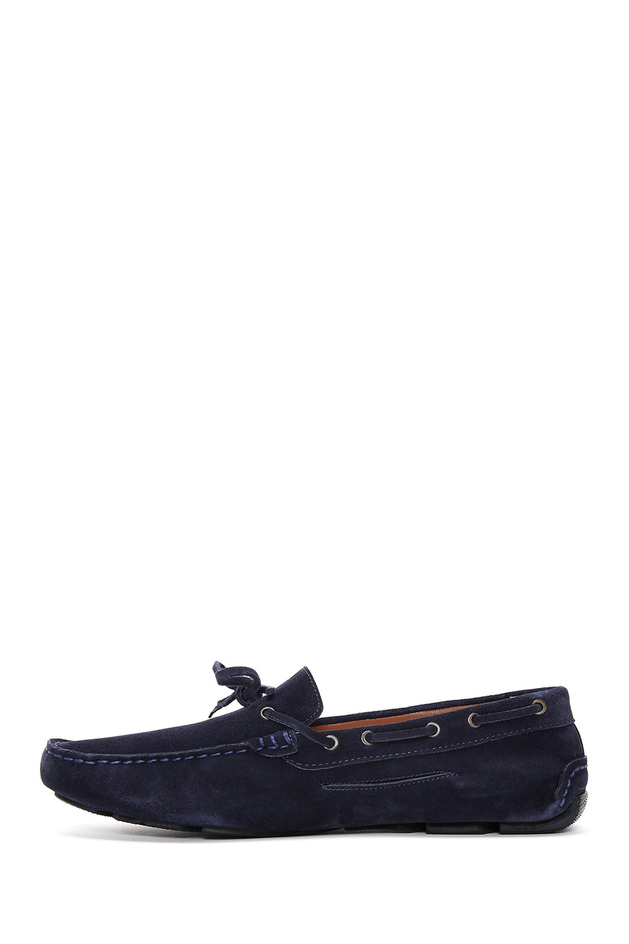 Men's Navy Blue Suede Leather Casual Loafer